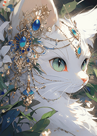 超美的優雅-白貓女神3❤