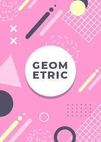 Material Geometric Carnation Pink