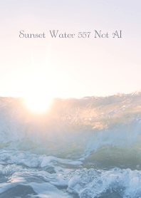 Sunset Water 558 Not AI