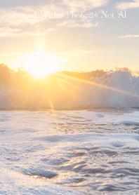 Sunset Water Photo214 Not AI