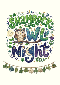 นกฮูกโชคดีใต้แสงจันทร์