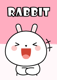 So Cute White Rabbit Theme
