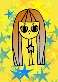 neck lady star shower Y 4