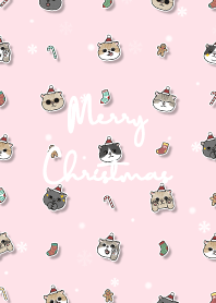 neko christmas2 / pink