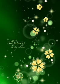 All fortune up lucky clover.