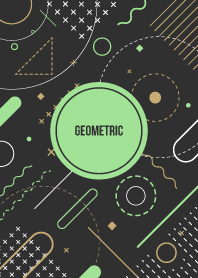 Geometric Black 74