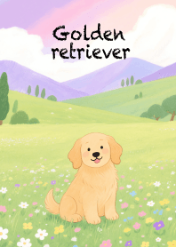 Lovely golden retriever Theme (JP)
