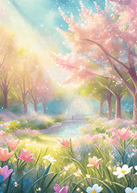 Beautiful real scenery(Spring-649)
