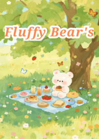Fluffy Bear's Cozy Picnic