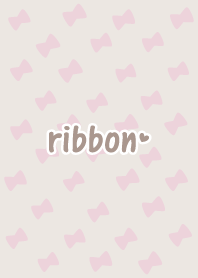 Ribbon'Beige'*