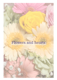 Flowers and hearts 16