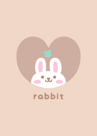 Rabbits3 Clover - orange