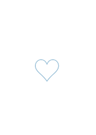 Simple Heart .*white aqua.