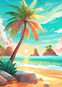 爽やかな夏の風景の着せかえ#2331