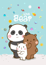 คุณหมี มินิ สีฟ้า