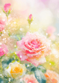 薔薇(バラ)の花の着せかえ(R2839)