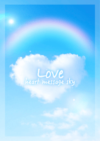 Heart Message Sky