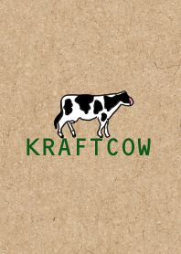 Stylish kraft paper and cows.