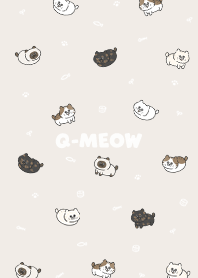 Q-meow3 / light cream