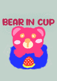 Bear in cup