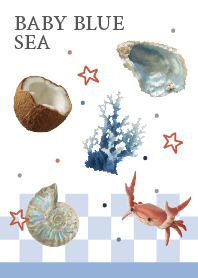 Baby blue sea