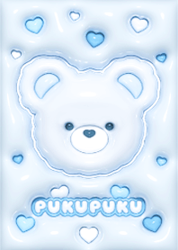PUKUx2 TeddyBear  - Blue