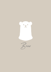 Bear - beige
