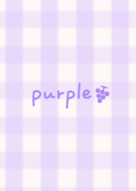 Purple cute plaid