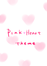pink heart theme