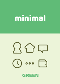 minimal theme green