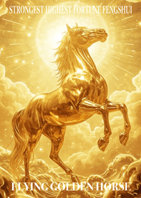 Flying Golden Horse Financial Luck 15