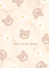 Bear and Daisy2 orange14_2