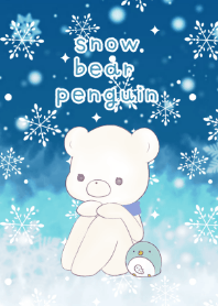 Snow bear&penguin