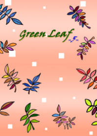 Green leaf-5-