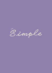 Simple Color J-purple (Br2)