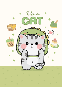 แมวน่ารัก : สีเขียว