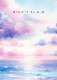 Beautiful Cloud-WATERCOLOR 3