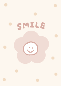 A warm and cute beige illustration