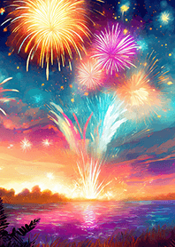 Beautiful Fireworks Theme#202