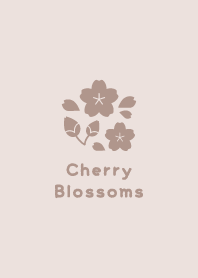 Cherry Blossoms9<Brown>