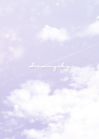 dreamy sky -  purple