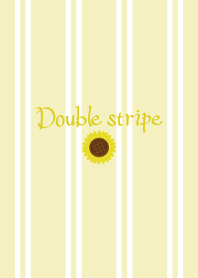 Double stripe -Sunflower-