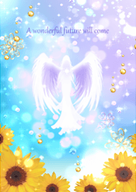 Sunflowers with life-turning angels9.