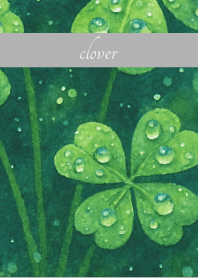 Clover Time on white