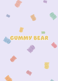 yammy gummy bear2 / purple