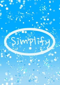 Simplify 閃亮淺藍色(Japan)