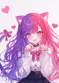 俏皮の雙子貓咪學生❤