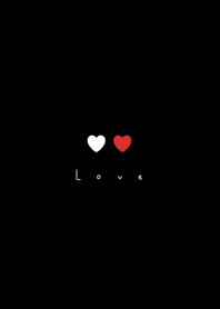 雙心 /black & red.