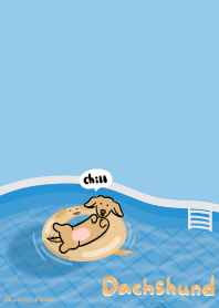 臘腸狗 X 夏日時光