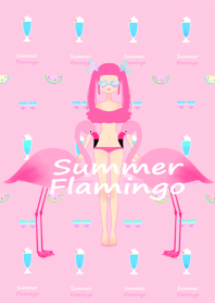 Summer Flamingo